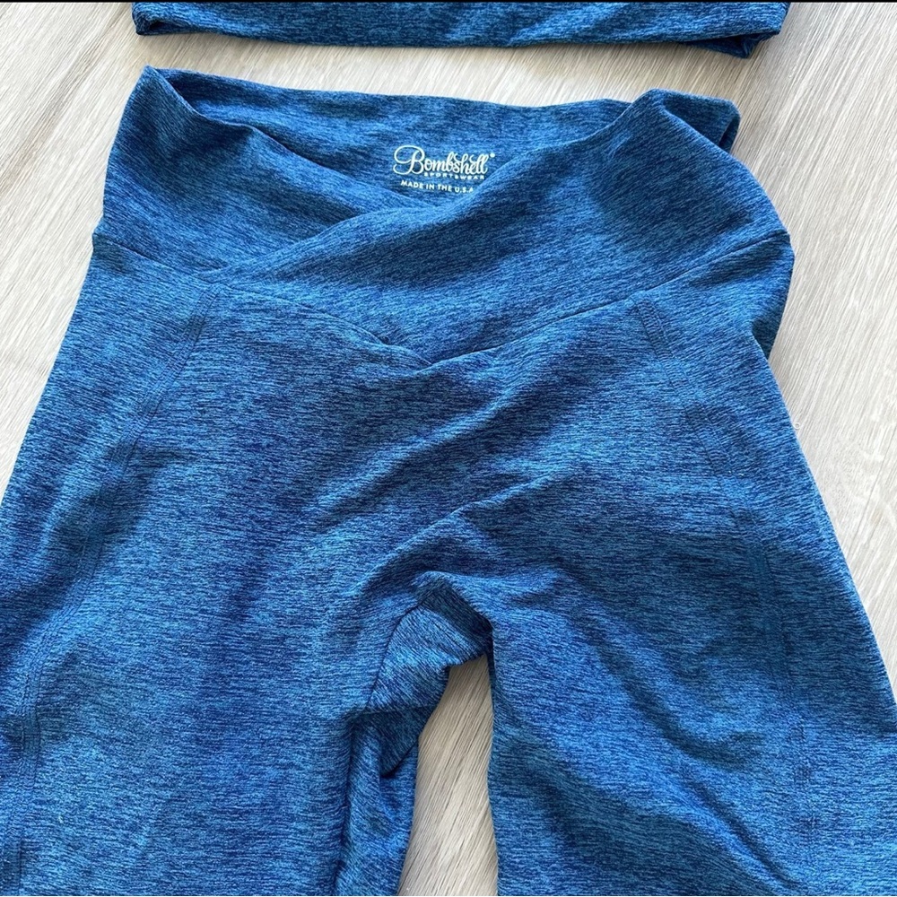 Bombshell Sportswear Heather Blue Set - Picture 5 of 11